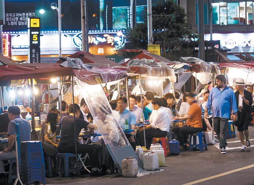 Jongno 3-ga Pocha Street