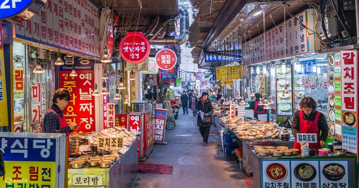 Street Food de Namdaemun Market