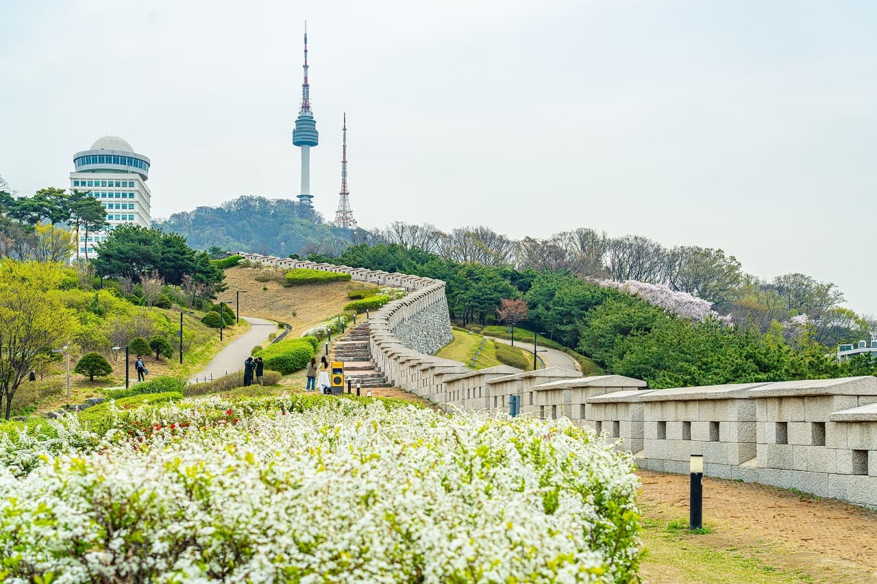 Pasear por Namsan Park
