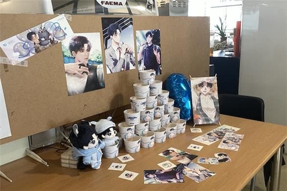 Cafés temáticos por cumpleaños de BTS