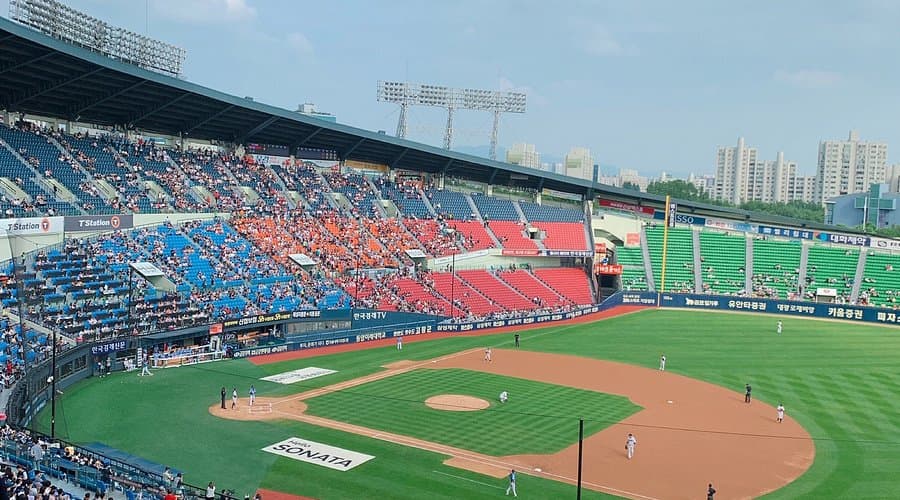 Asistir a un partido de KBO en Jamsil