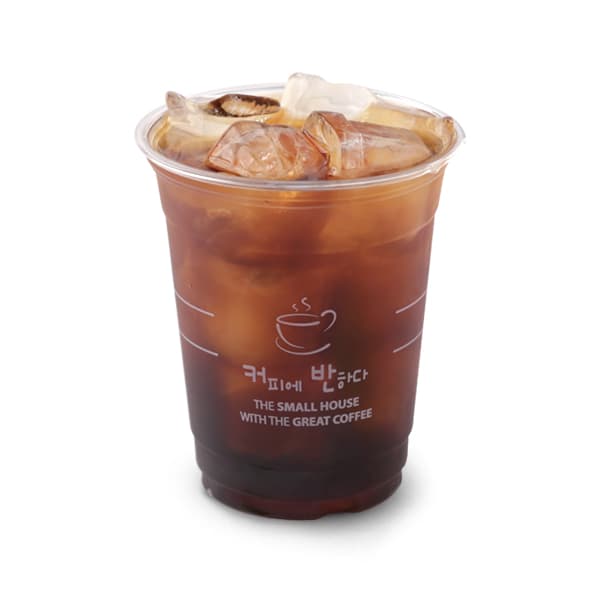 Americano con hielo