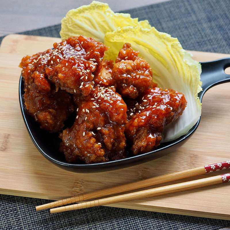 Pollo frito coreano